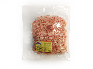 Крымская соломка: Кальмар стружка со вкусом краба (розовая)