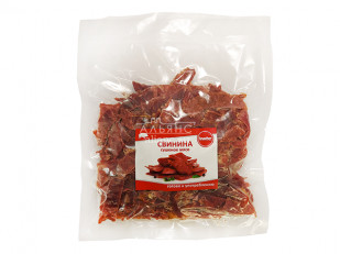 Вяленое мясо: Свинина вяленая (строганина)