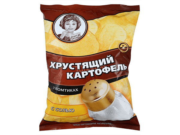 Картофельные чипсы "Девочка" 160 гр. в Шатуре