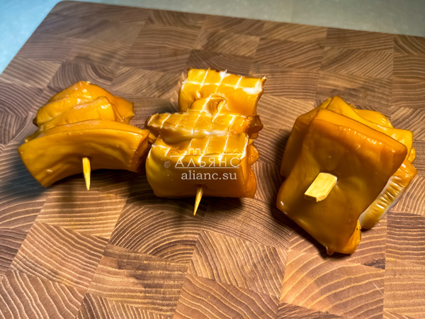 Шашлычок из кальмара х/к в Шатуре