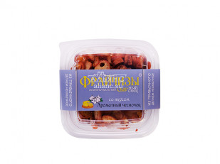 Сухарики с красной икрой: Фрайчизы со вкусом чеснок (100 гр.)