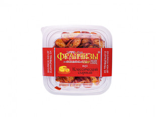 Кальмар со вкусом краба по-шанхайски: Фрайчизы классические сырные (100 гр.)