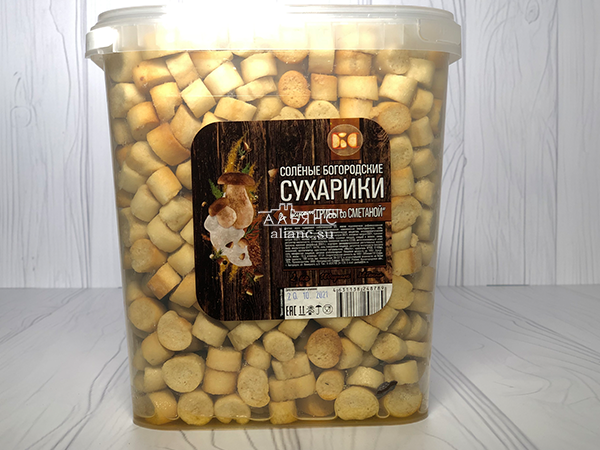 Сухарики с грибами и сметаной в Шатуре