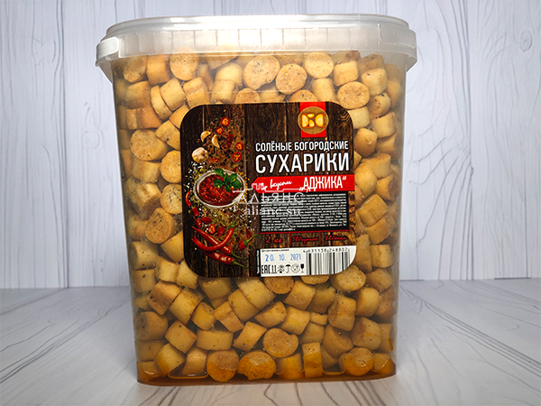 Сухарики с аджикой в Шатуре
