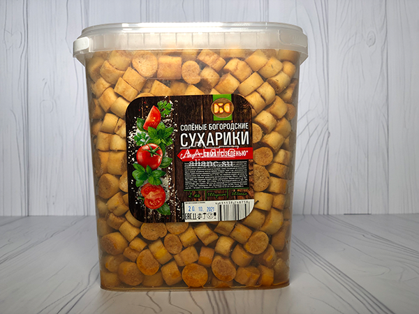Сухарики с томатом в Шатуре
