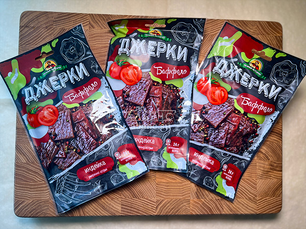 Джерки из индейки "Баффало" 45 гр. в Шатуре