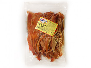 Кальмар полукольца: Кальмар со вкусом краба (Мясо краба)