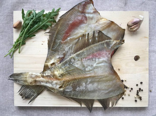 Крымская соломка: Камбала ёрш (Мурманская) вяленая