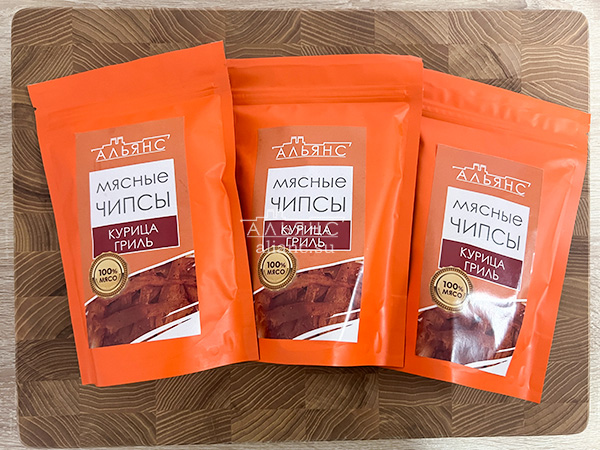 Мясо (АЛЬЯНС) вяленое курица "Гриль" 50 гр. в Шатуре
