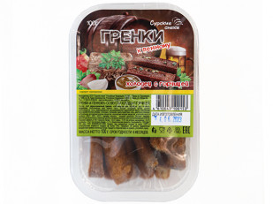 Другие закуски: Сурские гренки Холодец с горчицей (100 гр)