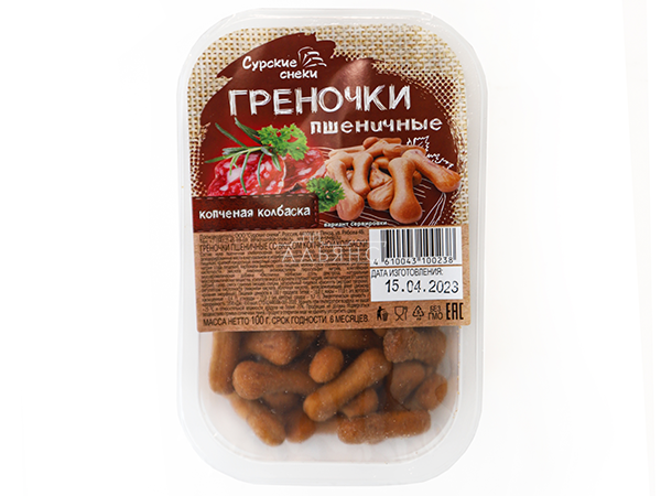 Сурские (ПШЕНИЧНЫЕ) Копченая колбаска (100 гр) в Шатуре