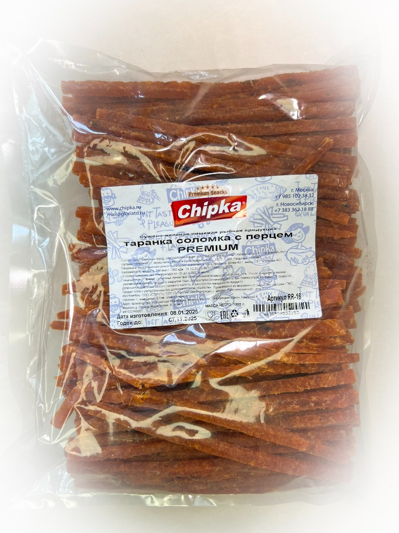 Таранка с перцем (соломка) (Chipka ПРЕМИУМ) в Шатуре