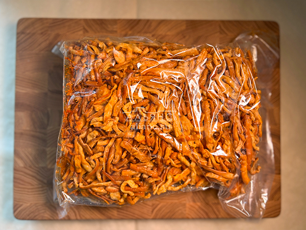 Нитка ЖАРЕНАЯ "Тайский перец" Oktobersnack 1 кг (сырный продукт) в Шатуре
