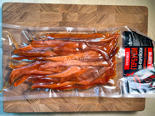 Горбуша соломка по-корейски в Шатуре