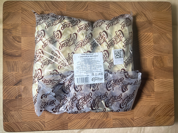 Сыр 1 кг ГОРНЫЙ СЫРОВАР (Косичка с укропом и чесноком) в Шатуре