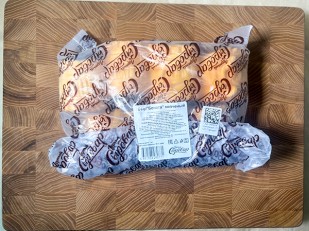 Сырный продукт ФЕРМЕРСКИЙ охота копченая: Сыр 1 кг ГОРНЫЙ СЫРОВАР (Бочата копчёный)