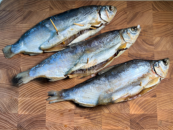 Пелядь вяленая крупная потрошеная в Шатуре