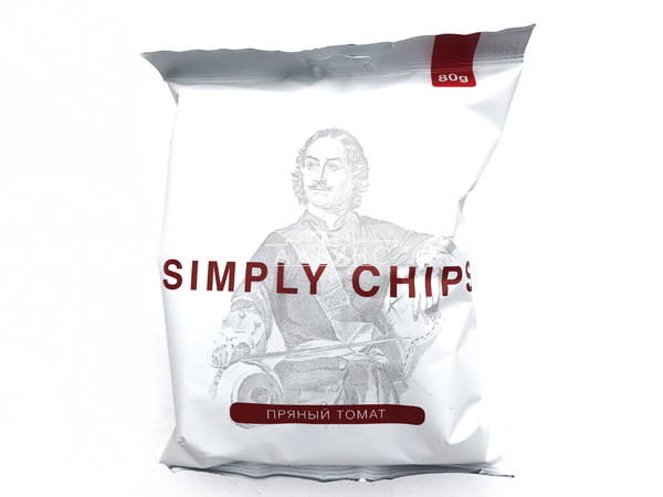 Картофельные чипсы "Simple chips" Пряный томат 80 гр. в Шатуре